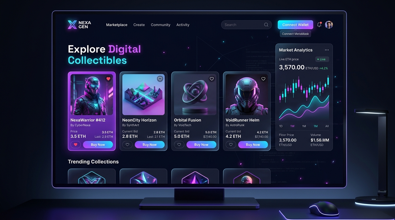 NexaGen Web3 Digital Marketplace